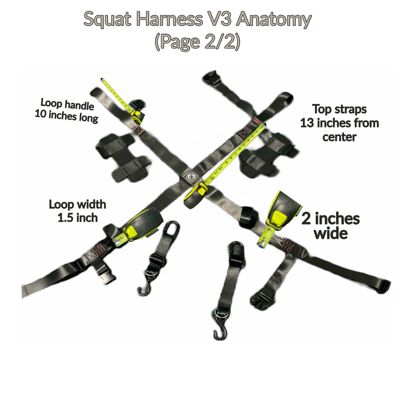 Squat Harness Premium Adjustable V3