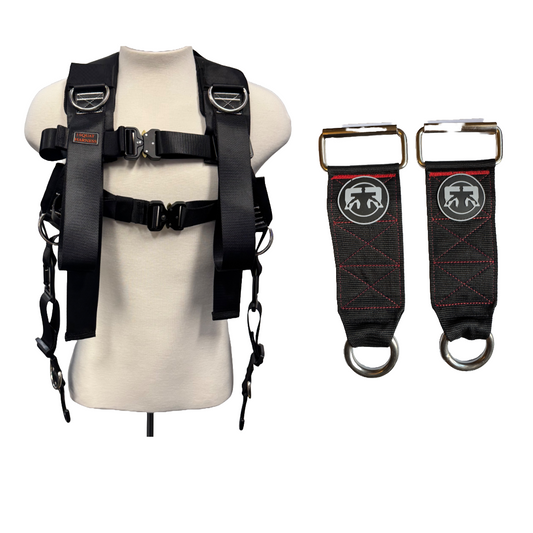 Squat Harness V4 with Loading Straps Bundle