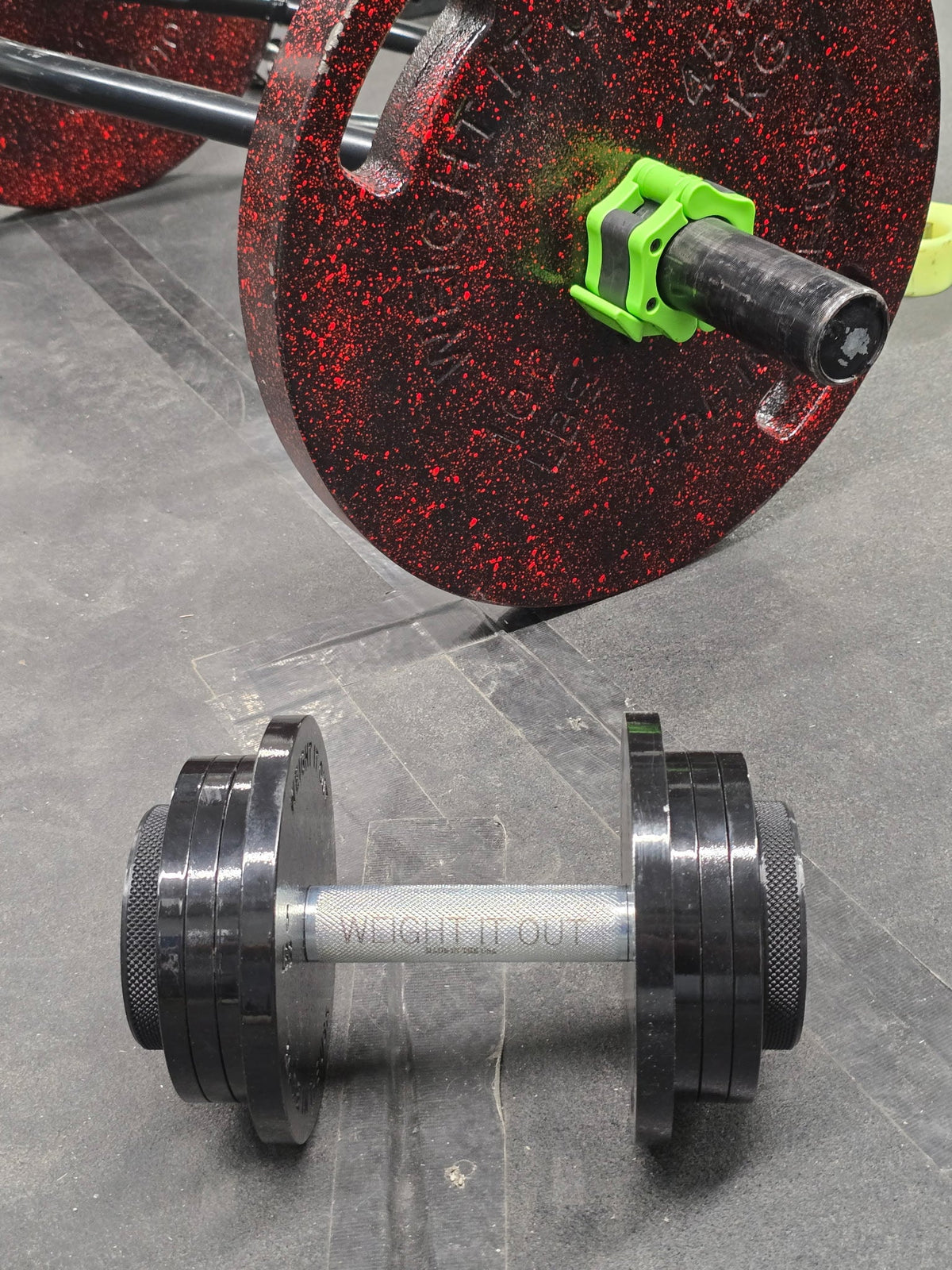 Standard 1" Cast Iron Machined Loadable Dumbbell Sets