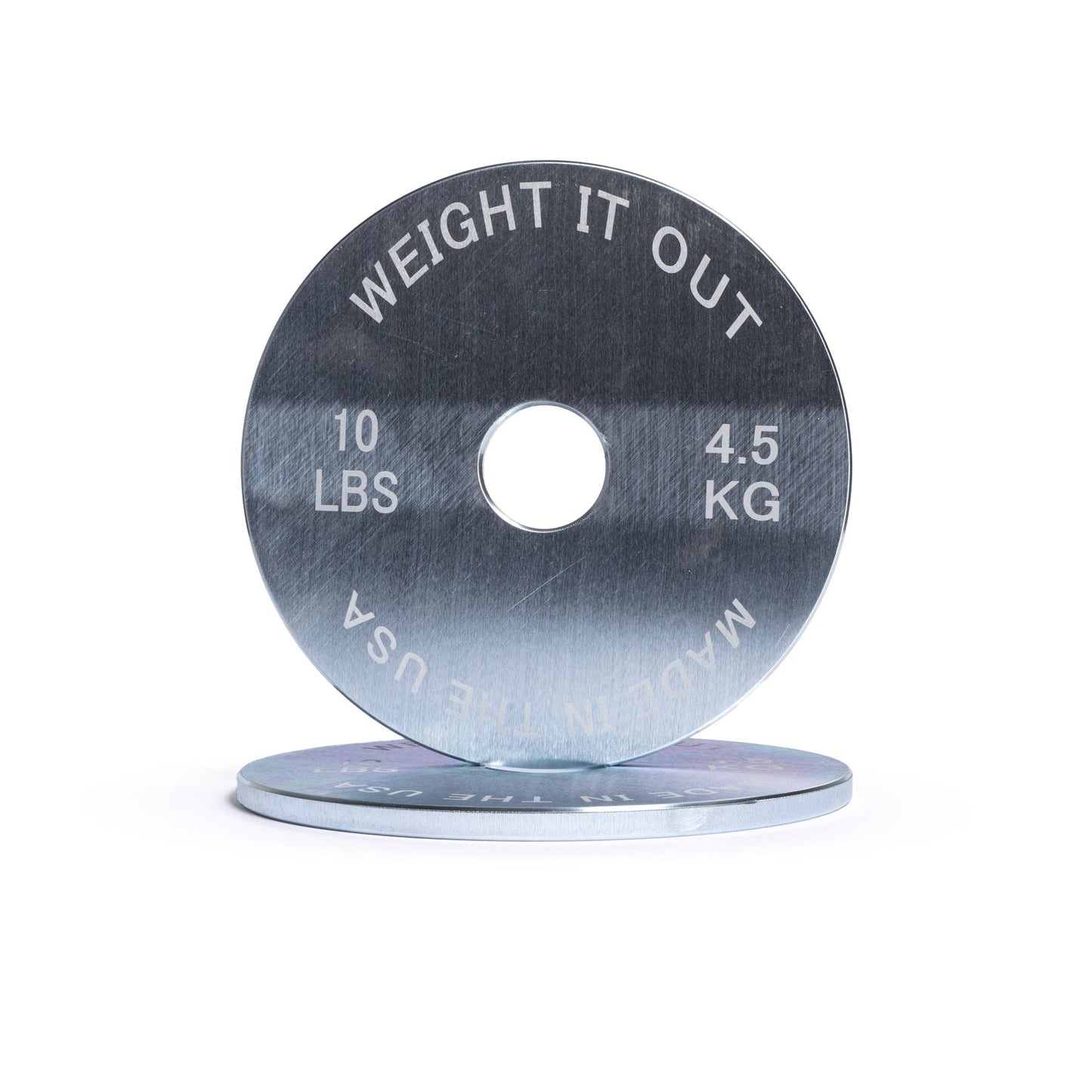Pre-Order Only: Custom Engraved Solid Steel Calibrated Weight Plate Pairs American Made