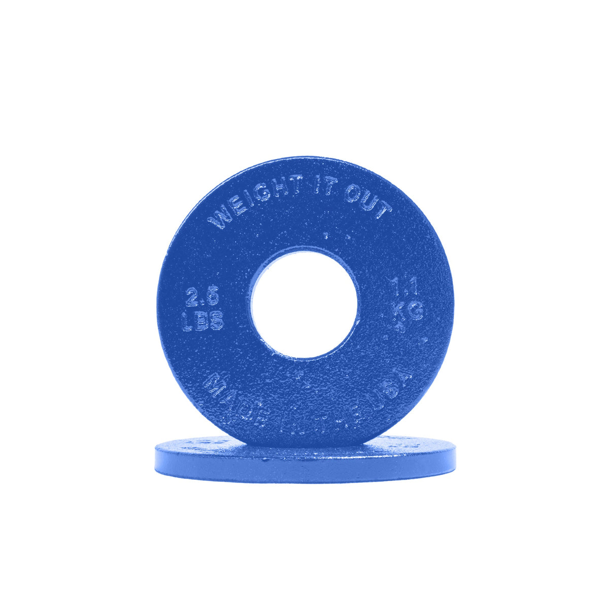 Standard 1" Center Hole Cast Iron Machined Weight Plate Pairs