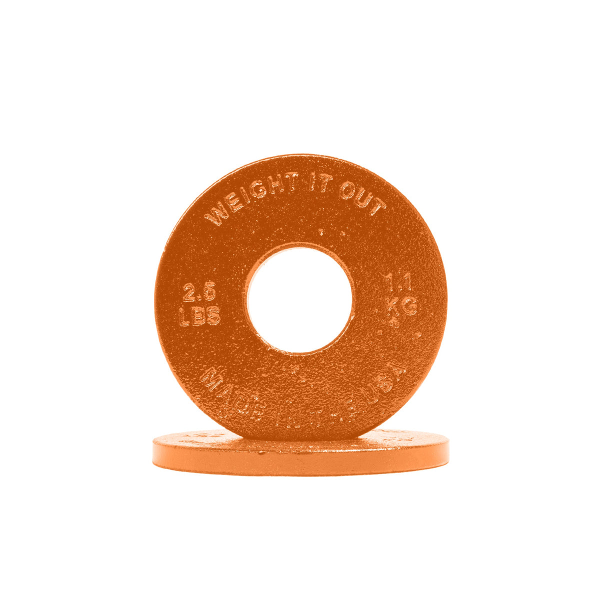 Standard 1" Center Hole Cast Iron Machined Weight Plate Pairs