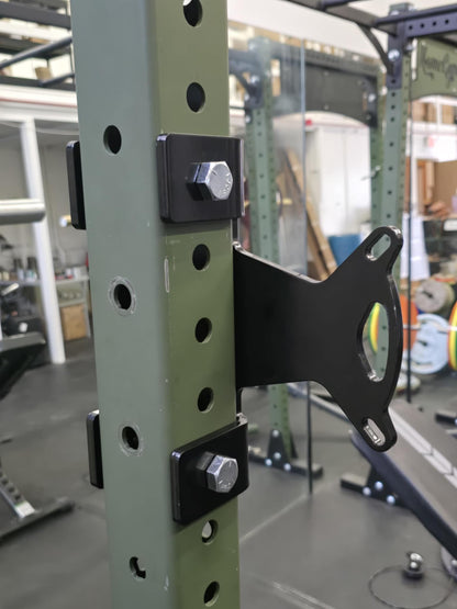 J-Cup Hook Attachment Barbell Holder/Squat Rack Solid Steel USA Made Pairs Multifunctional
