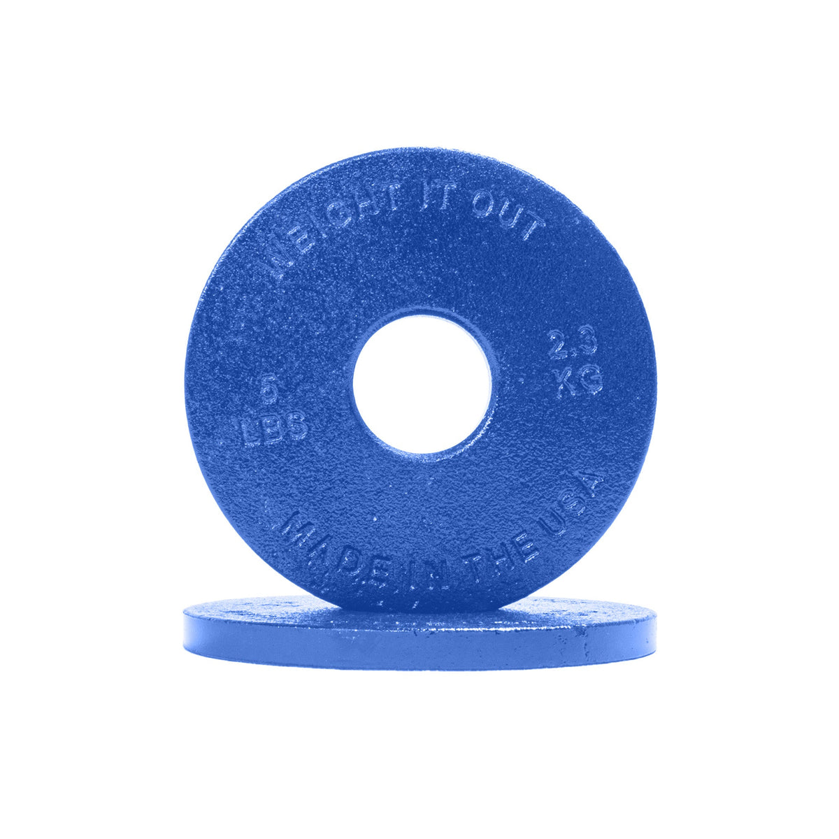 Standard 1" Center Hole Cast Iron Machined Weight Plate Pairs