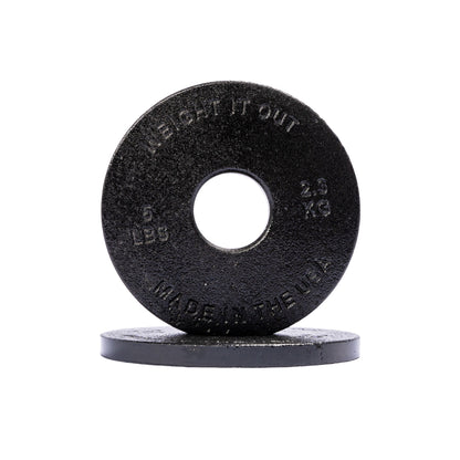 Standard 1" Cast Iron Machined Loadable Dumbbell Sets