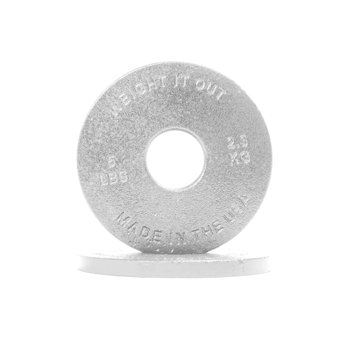 Standard 1" Center Hole Cast Iron Machined Weight Plate Pairs