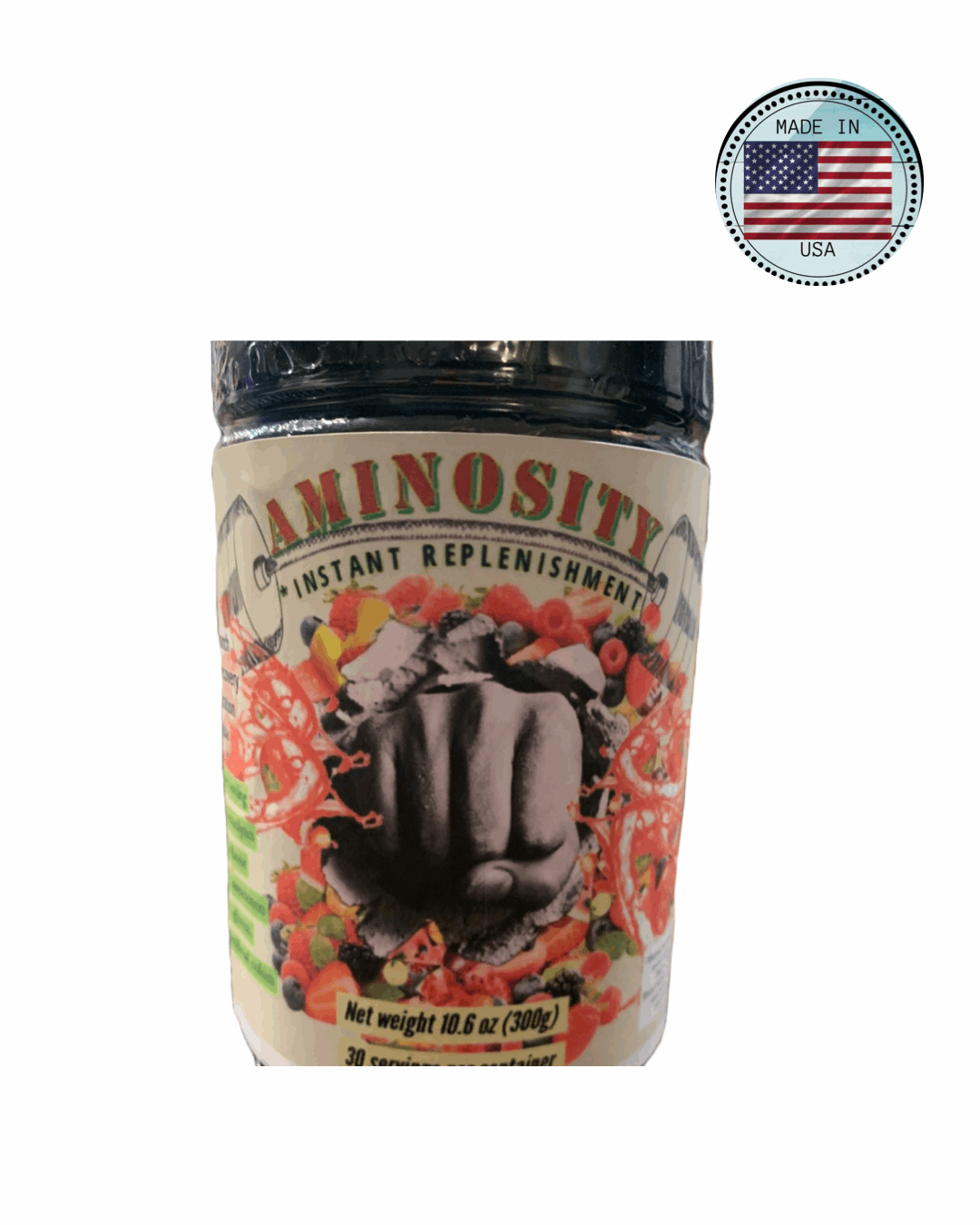 AMINOSITY Fruit Punch Flavored Full Spectrum Amino & Hydration Formula
