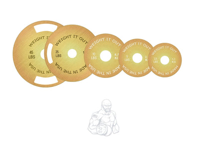 Solid Steel Calibrated Weight Plate Sets Preorder