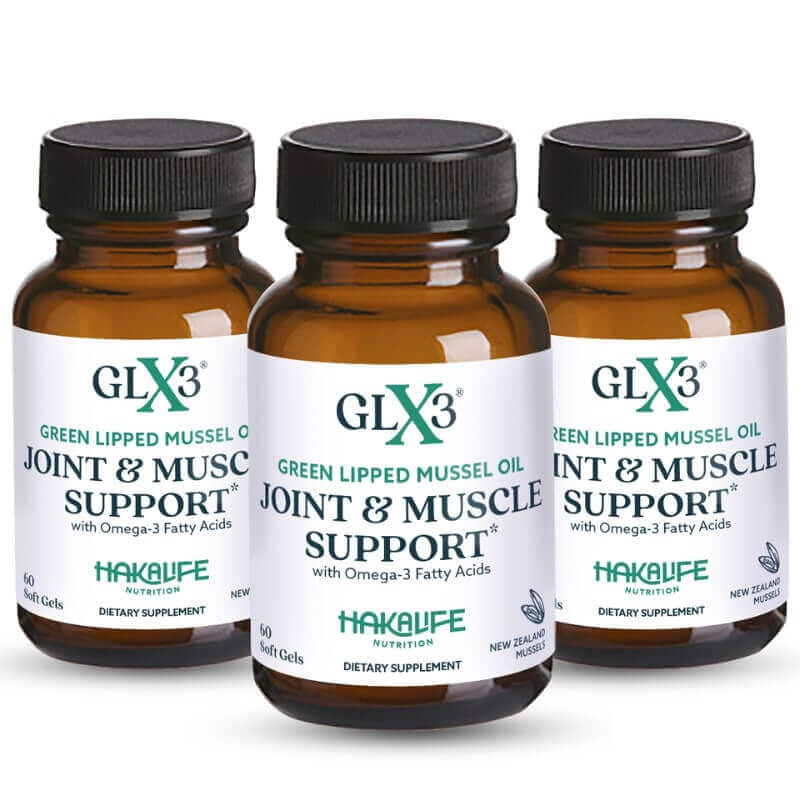 GLX3 - Extra Strength Green Lipped Mussel Oil