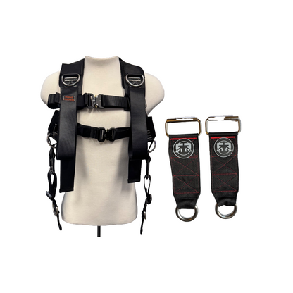 Squat Harness V4 with Loading Straps Bundle