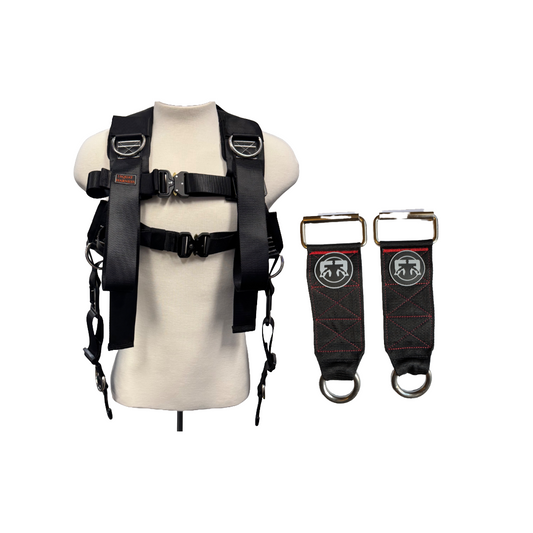 Squat Harness V4 with Loading Straps Bundle