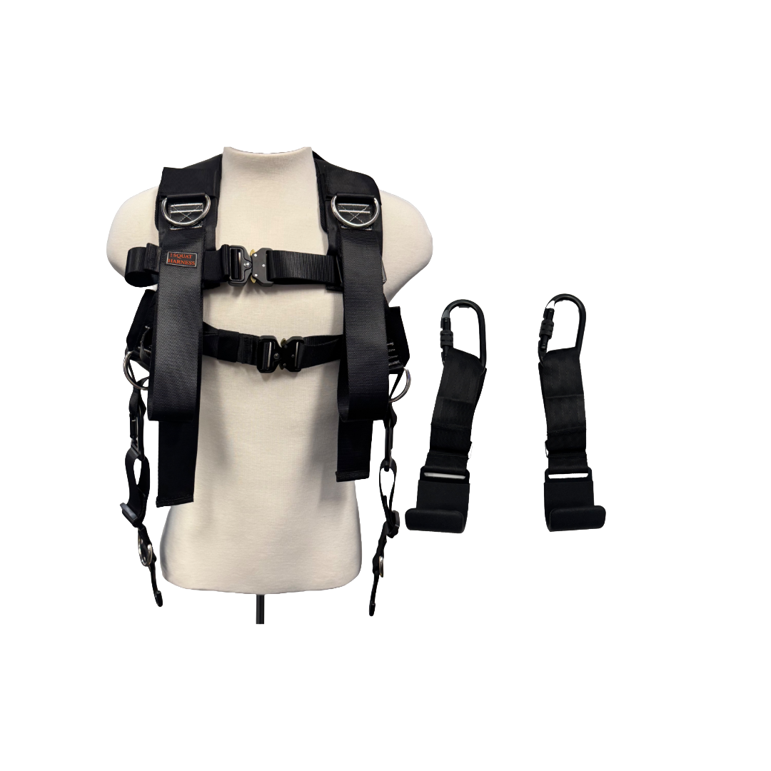 Squat Harness V4/ Barbell Hook Strap bundle