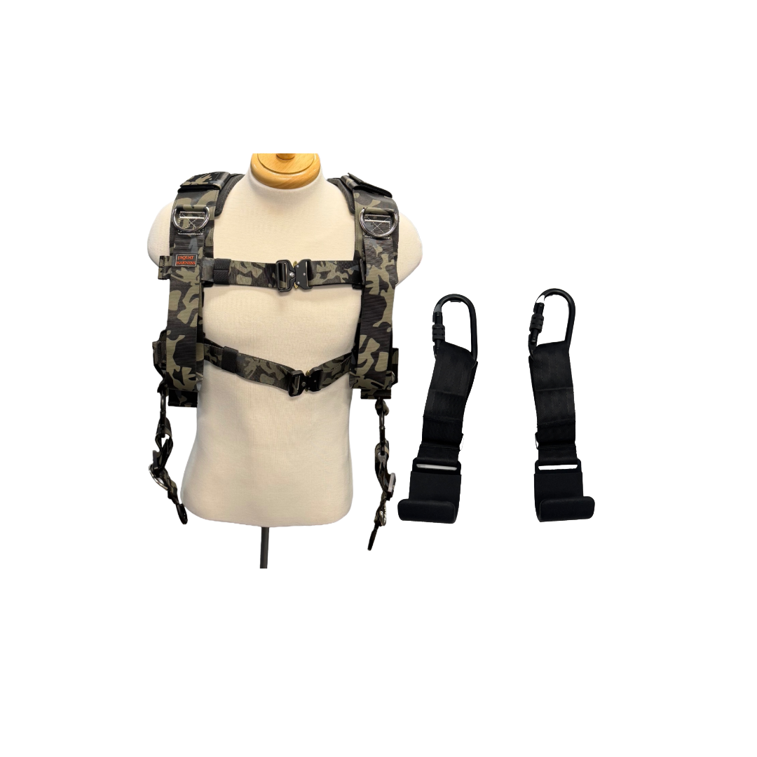 Squat Harness V4/ Barbell Hook Strap bundle