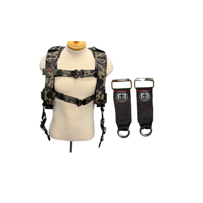 Squat Harness V4 with Loading Straps Bundle