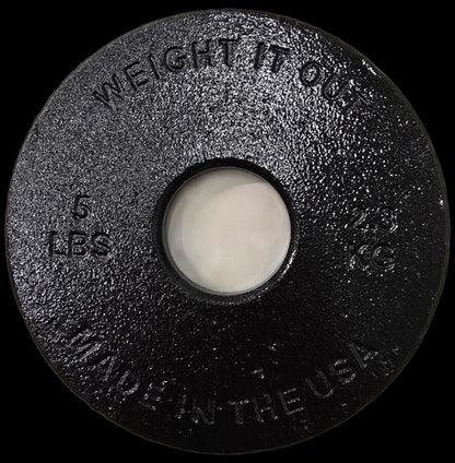 Cast Iron Machined Weight Plate Sets