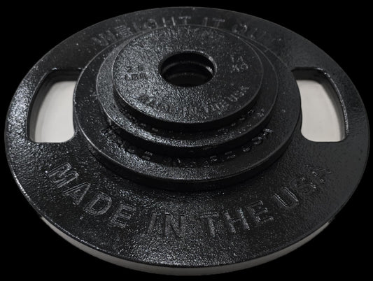 Cast Iron Machined Weight Plate Sets