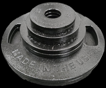 Cast Iron Machined Weight Plate Sets