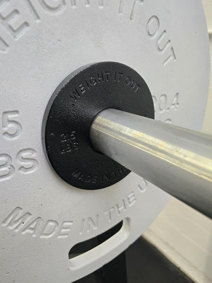 Cast Iron Machined Weight Plate Sets