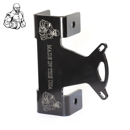 J-Cup Hook Attachment Barbell Holder/Squat Rack Solid Steel USA Made Pairs Multifunctional