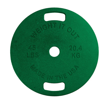 Cast Iron Machined Weight Plate Sets