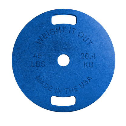 Cast Iron Machined Weight Plate Sets