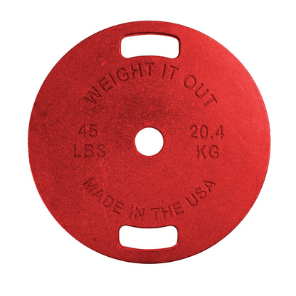 Cast Iron Machined Weight Plate Sets