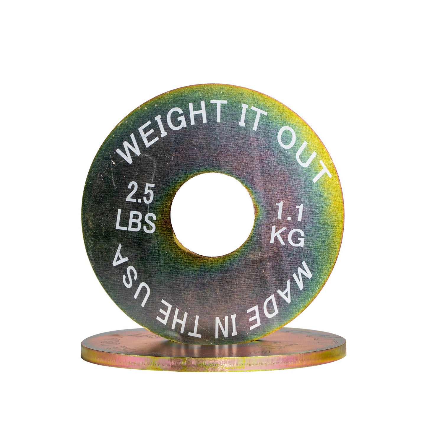 Pre-Order Only: Custom Engraved Solid Steel Calibrated Weight Plate Pairs American Made