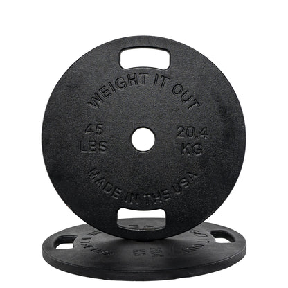 Cast Iron Machined Weight Plate Sets