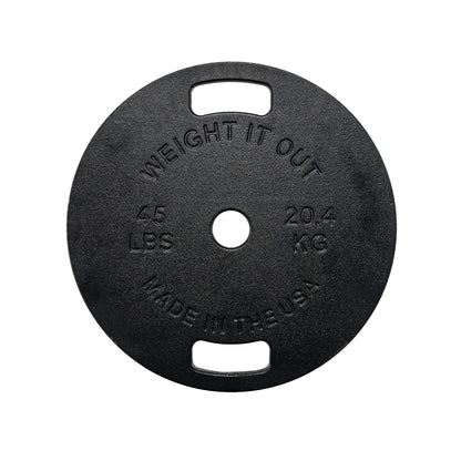 Cast Iron Machined Weight Plate Pairs