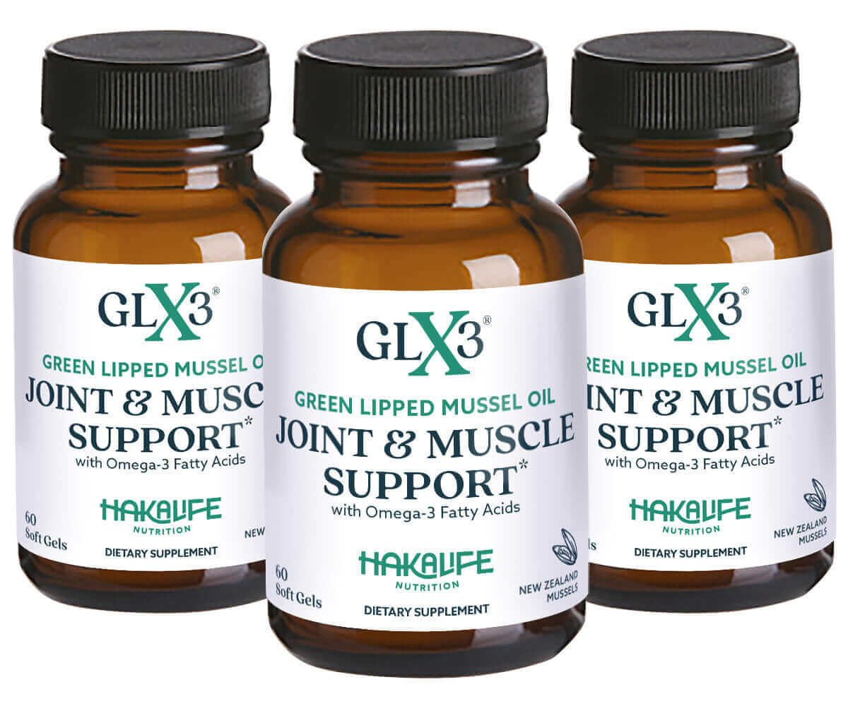 GLX3 - Extra Strength Green Lipped Mussel Oil