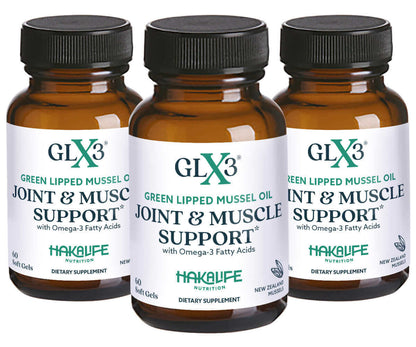 GLX3 - Extra Strength Green Lipped Mussel Oil