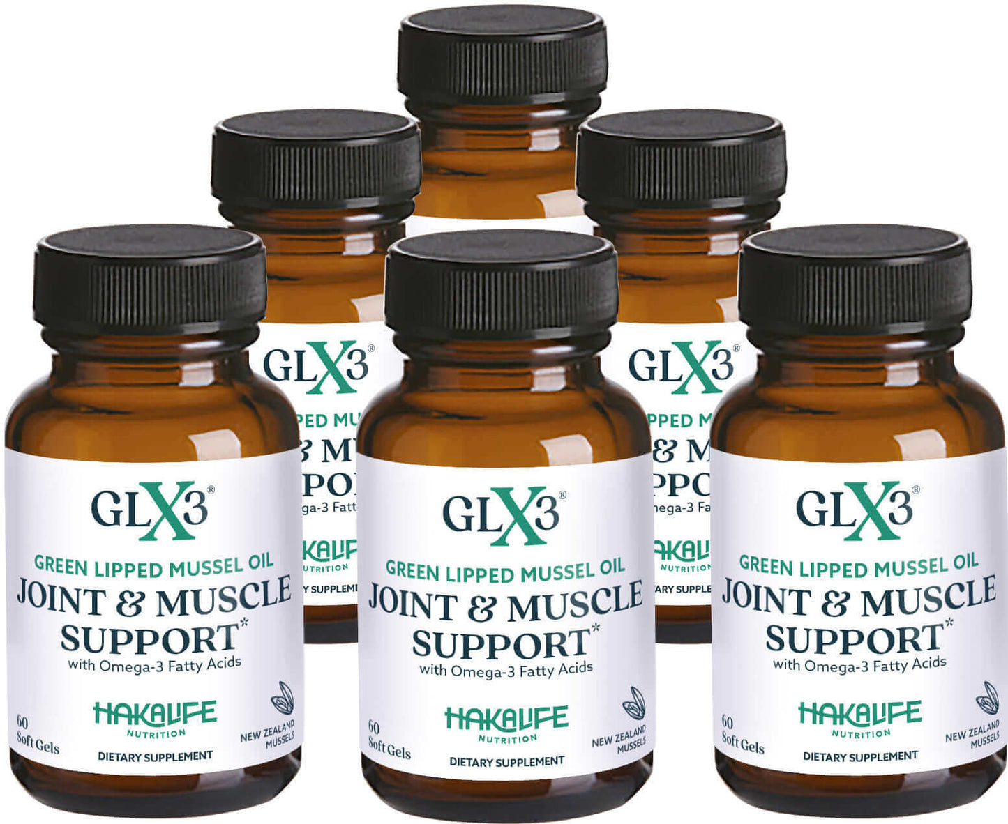 GLX3 - Extra Strength Green Lipped Mussel Oil