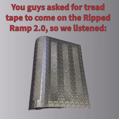 Ripped Ramp 2.0: Steel Squat Wedge Ramp with Band Integration