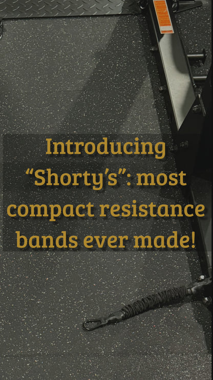Shorty’s: Most compact resistance bands ever made!